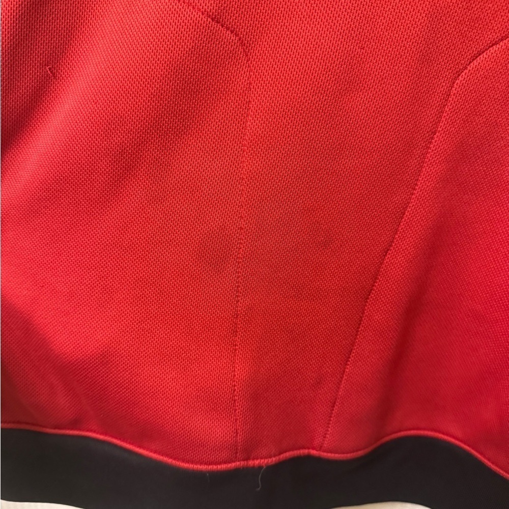 Vintage NFL Onfiled Reebok 49ers Red and Black Men's Hoodie Sweatshirt - Picture 6 of 16